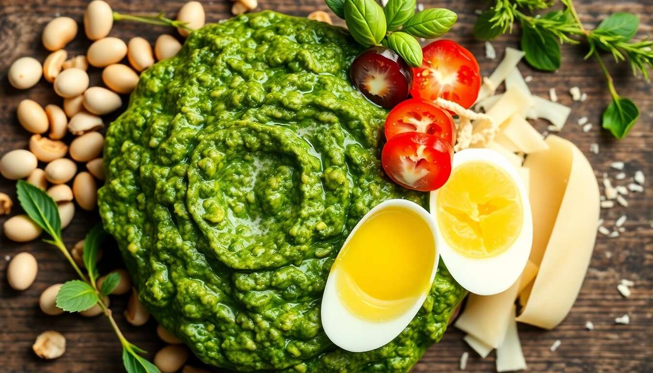 Recette de pesto minceur : saveurs et légèreté