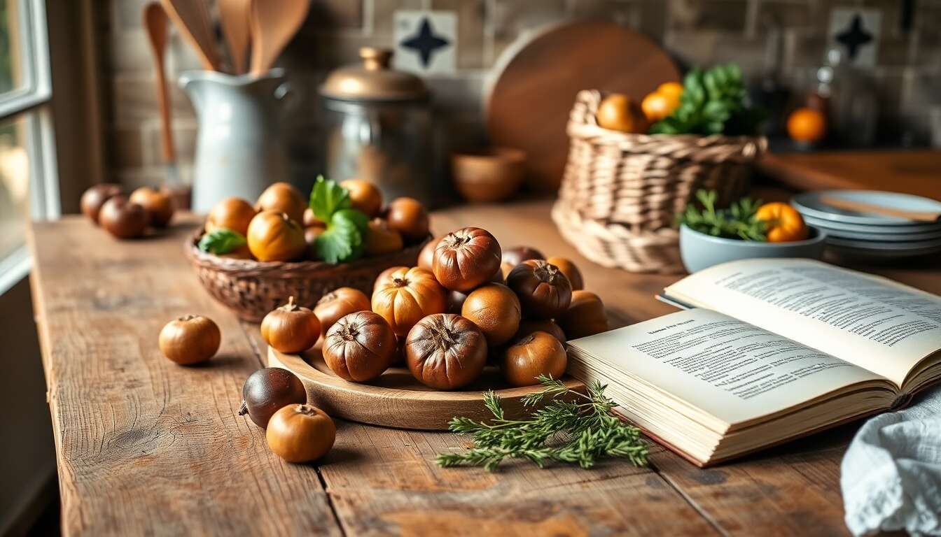 Recettes minceur à la châtaigne et au marron : idées savoureuses