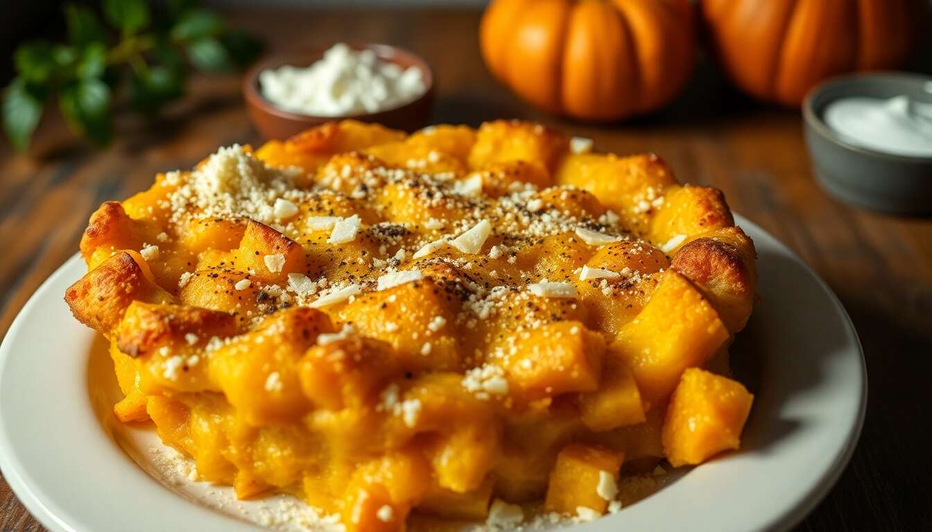 Gratin ou purée de potimarron : recette minceur facile