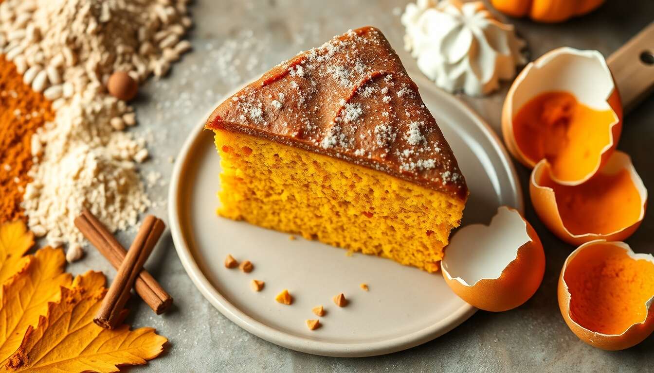Moelleux au potiron : recette minceur délicieuse