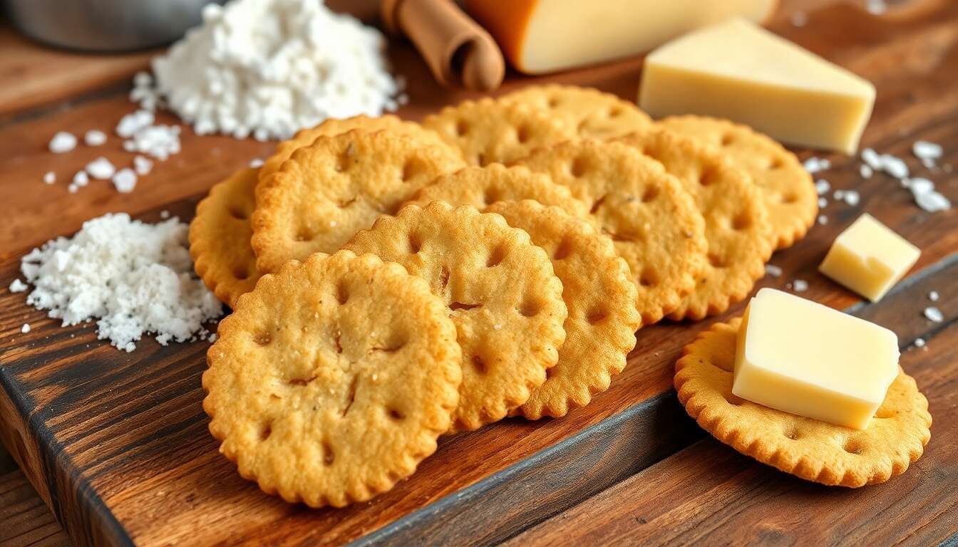 Recette Bredele : crackers Cumin et Munster
