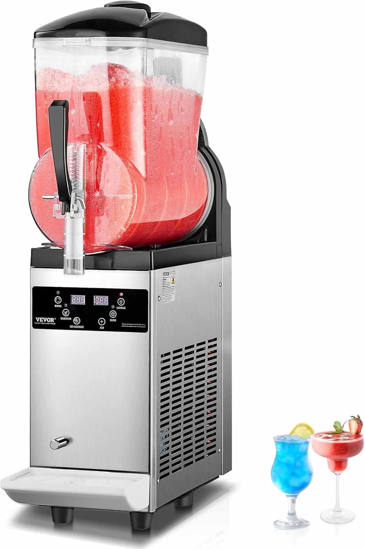 Test de la machine à granité Vevor 12 L simple réservoir