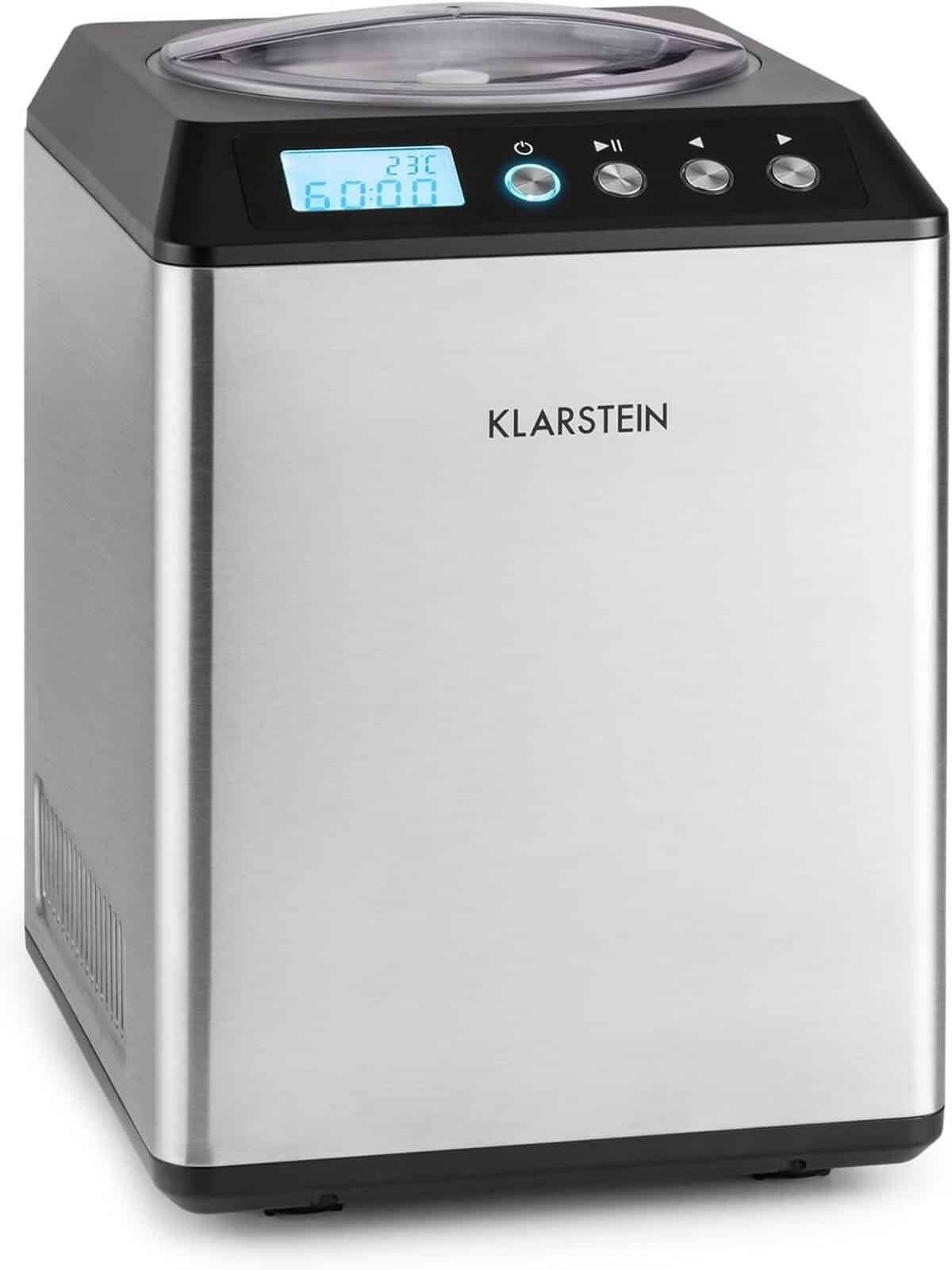Test : klarstein Vanilla Sky, machine à crème glacée efficace