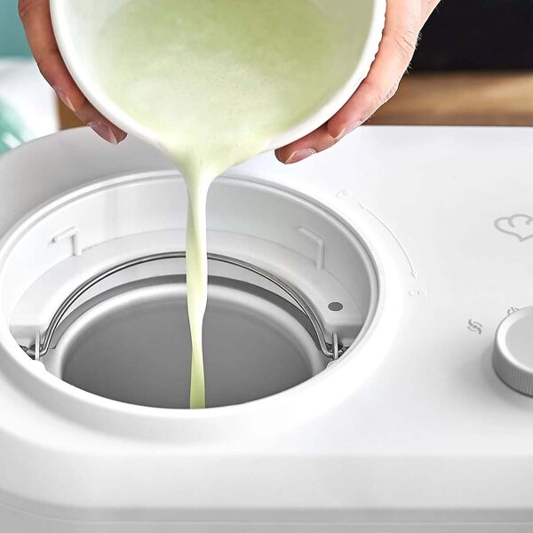 SPRINGLANE Sorbetière Eni 1 L avec compresseur auto-refroidissant 100 W (Blanc, Sorbetière)