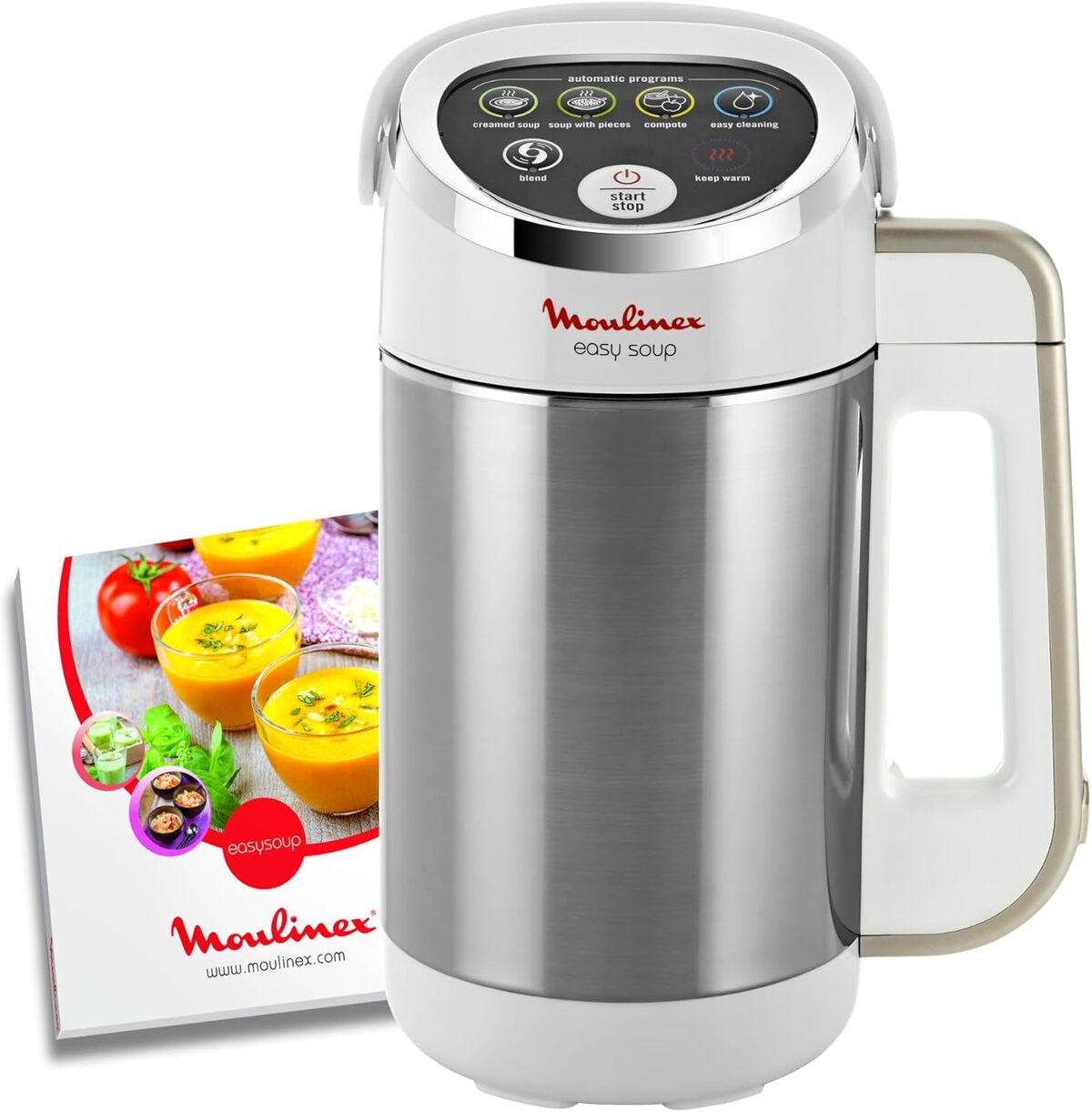 Test du blender chauffant Moulinex Easy Soup silver : puissance et polyvalence
