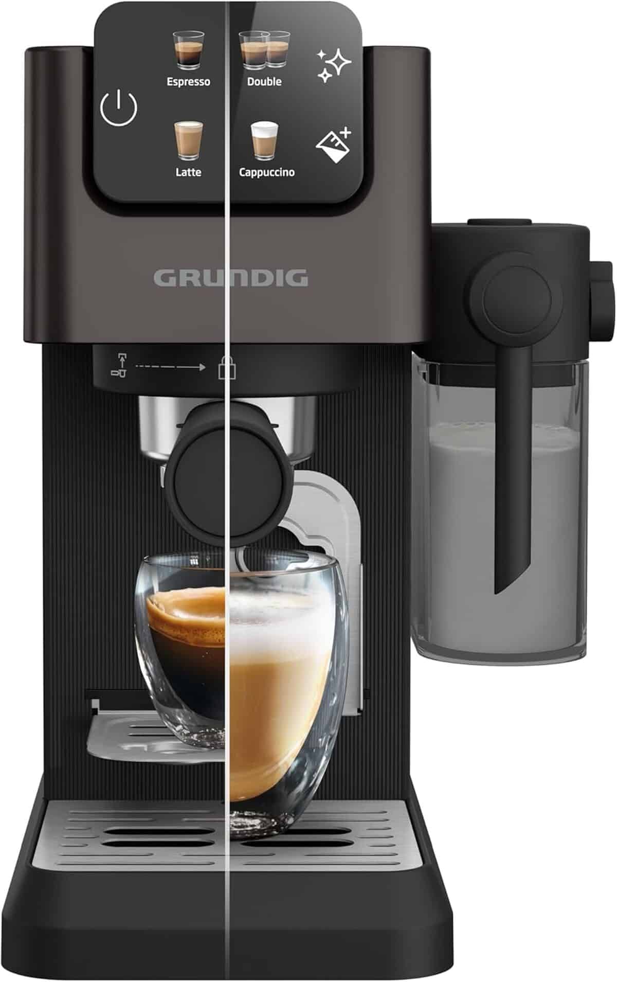 Test : machine à café Grundig KSM 5330, performance et élégance