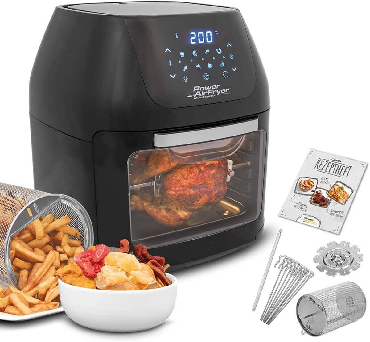 Test Mediashop Air Fryer : friteuse à air chaud 6 en 1