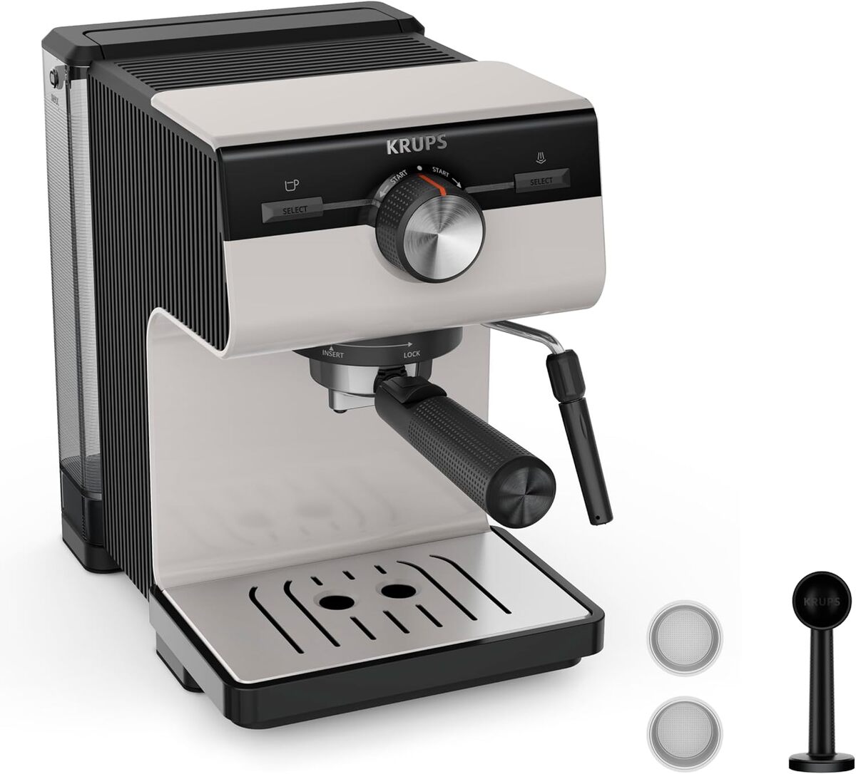 Test de la cafetière expresso Krups Authentic XP381B 15 bars