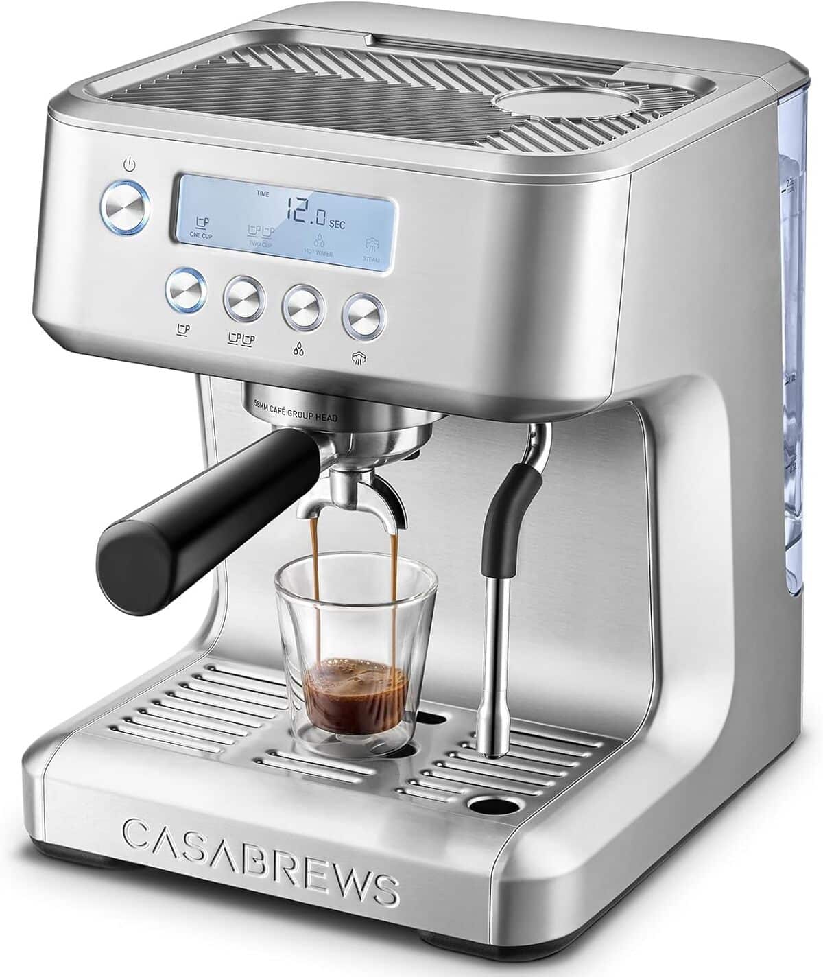 Test de la machine à café CASABREWS : expresso 20 bars avec écran LCD