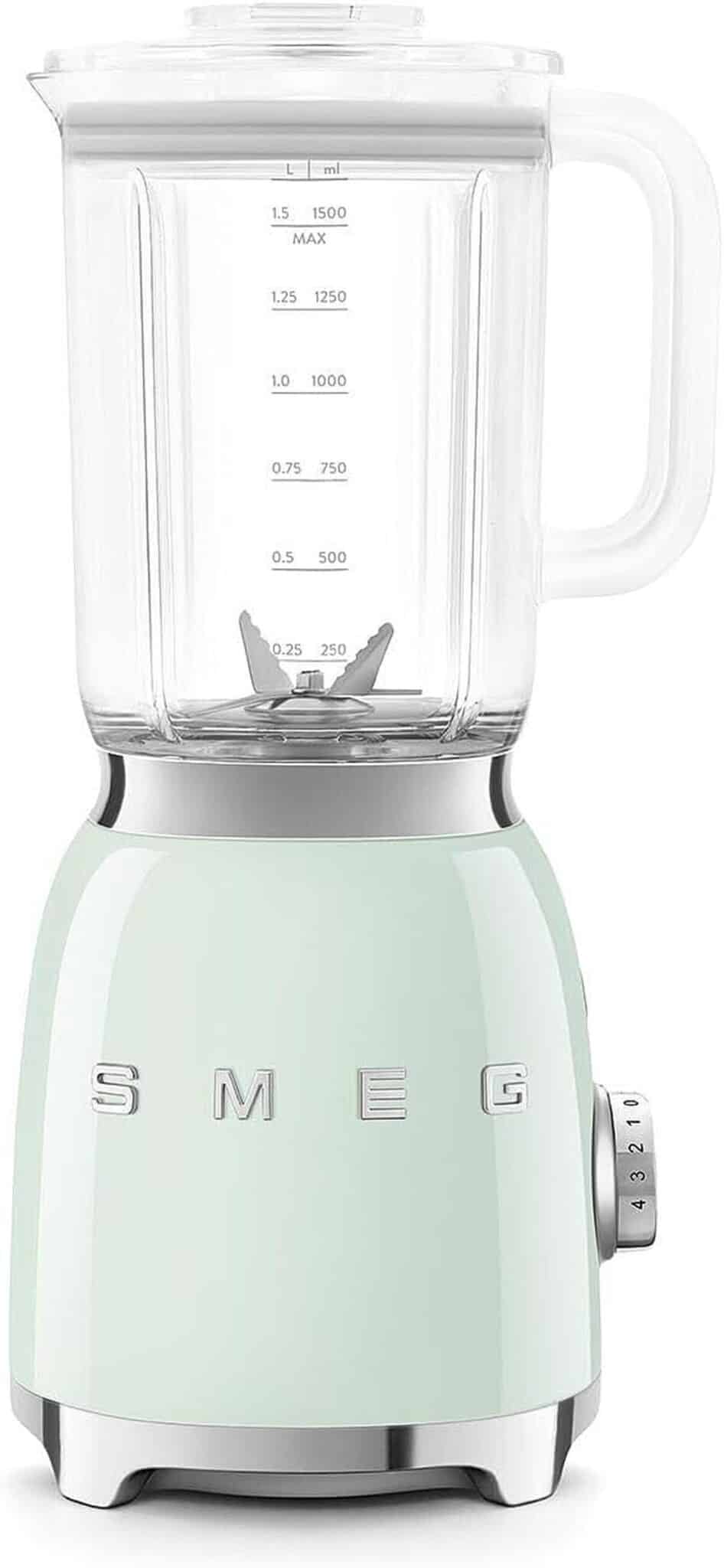 Test du blender Smeg BLF03PGEU 800W : puissance et fonctionnalités