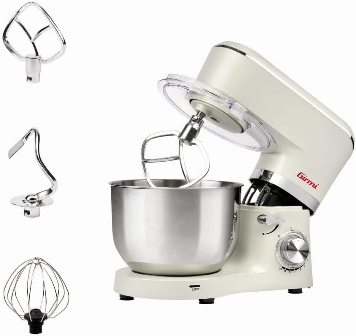 Test du robot pâtissier Girmi IM47 : puissance et capacité optimales