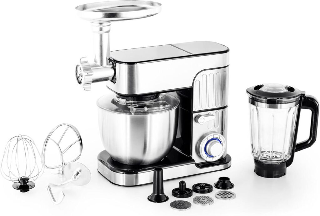 Test du robot pétrin Antara Pro Kitchencook 5.5l gris