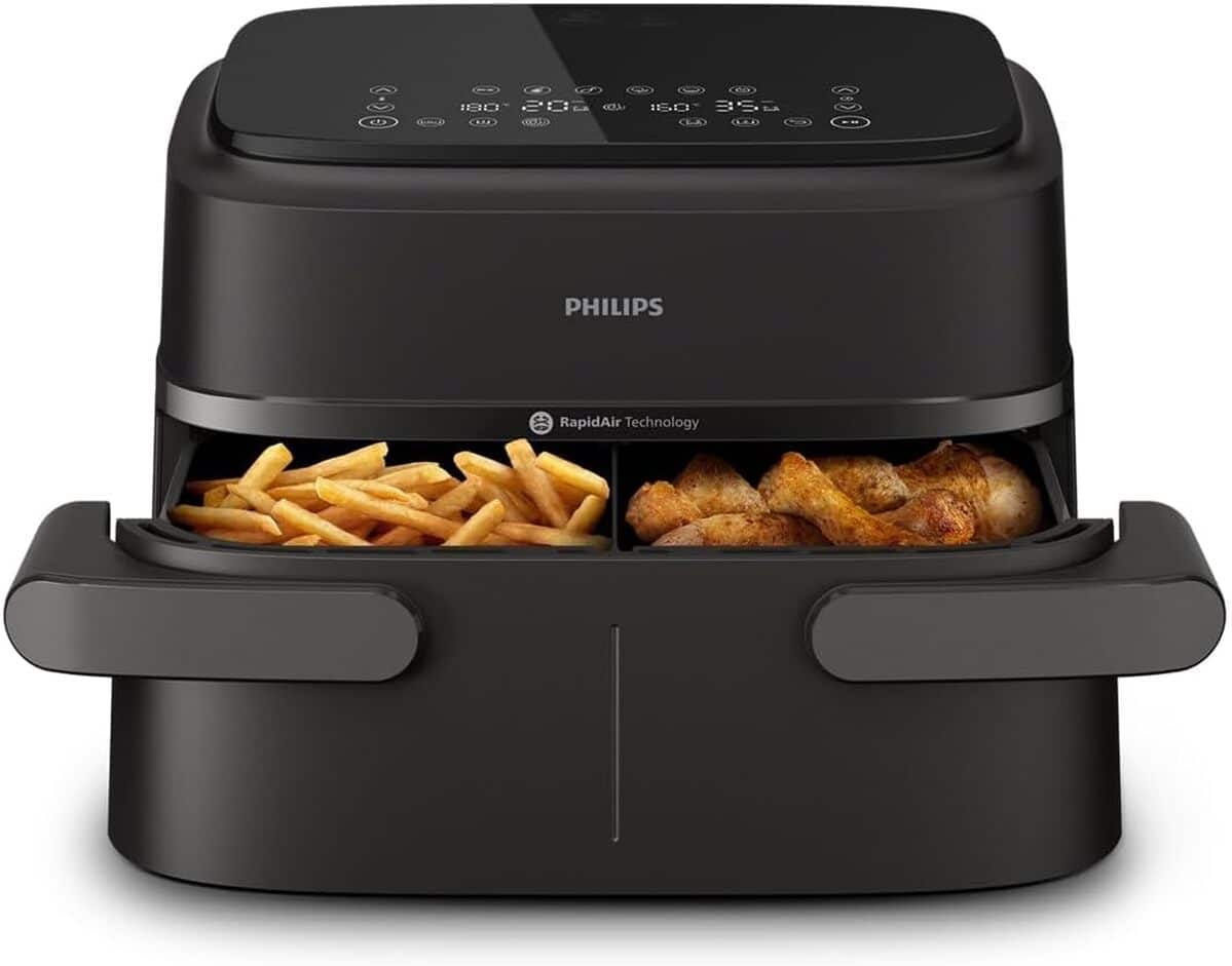 Test : philips Air Fryer Série 1000 - double panier compact
