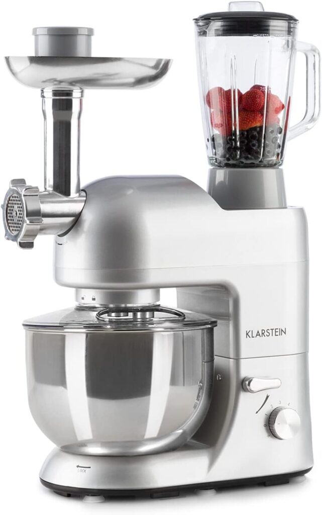 Test du robot pâtissier Klarstein multifonctions 1800W