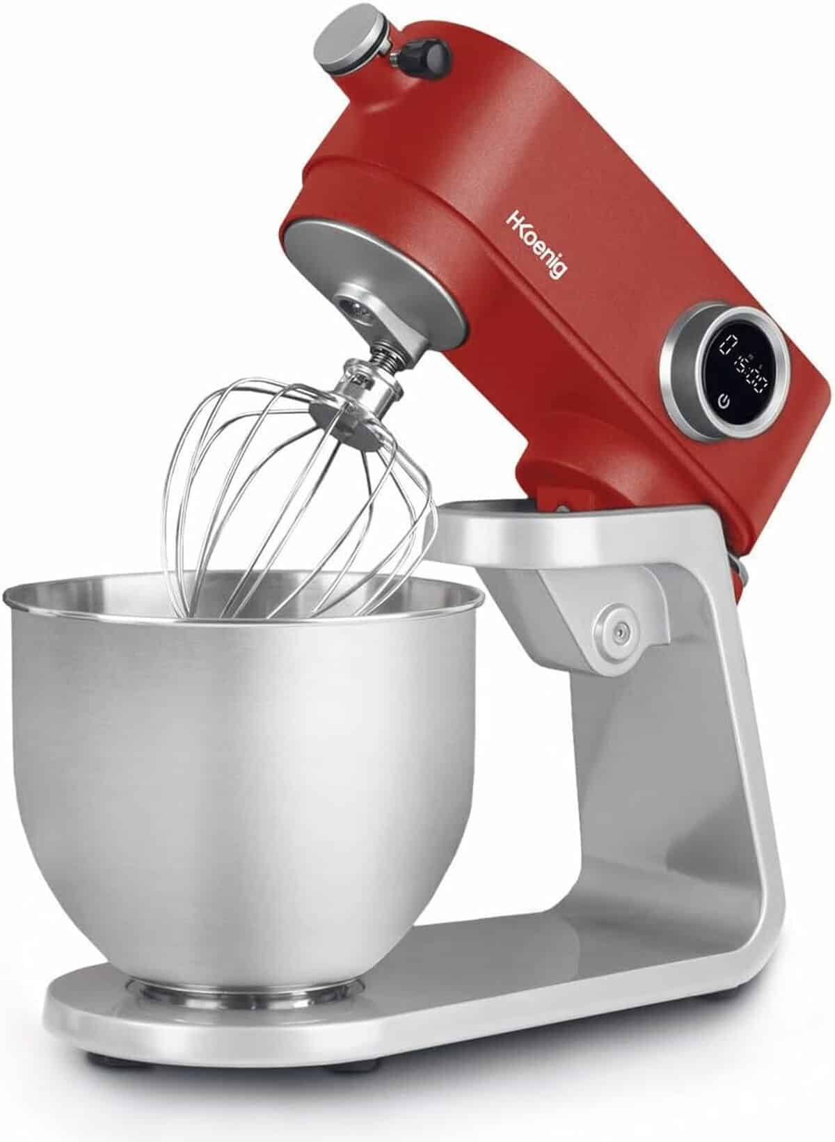 Test du robot pétrin 800W H.Koenig KM124 : l'allié des pâtissiers