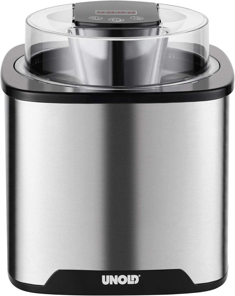 Test : sorbetière Unold 48855 Gelato 1, 5 L sans compresseur