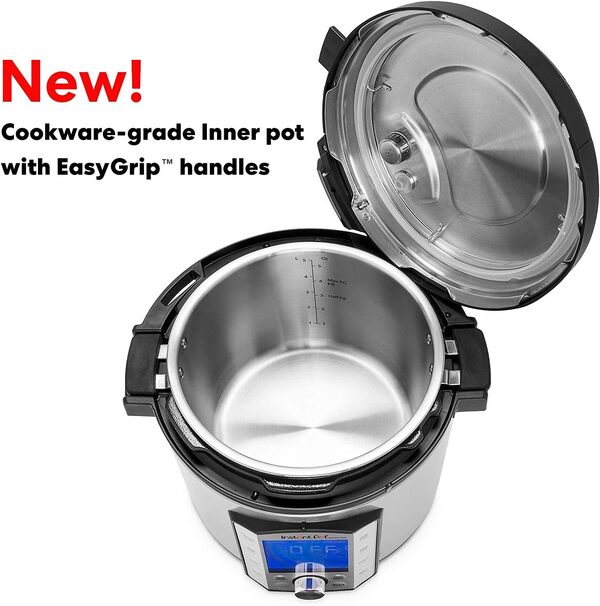 Instant Pot Duo Evo Plus 7,6L multicooker 10-in-1 - snelkookpan - pressure cooker - rijstkoker - slowcooker - stomer - sous-vide (Instant Pot EV012011)