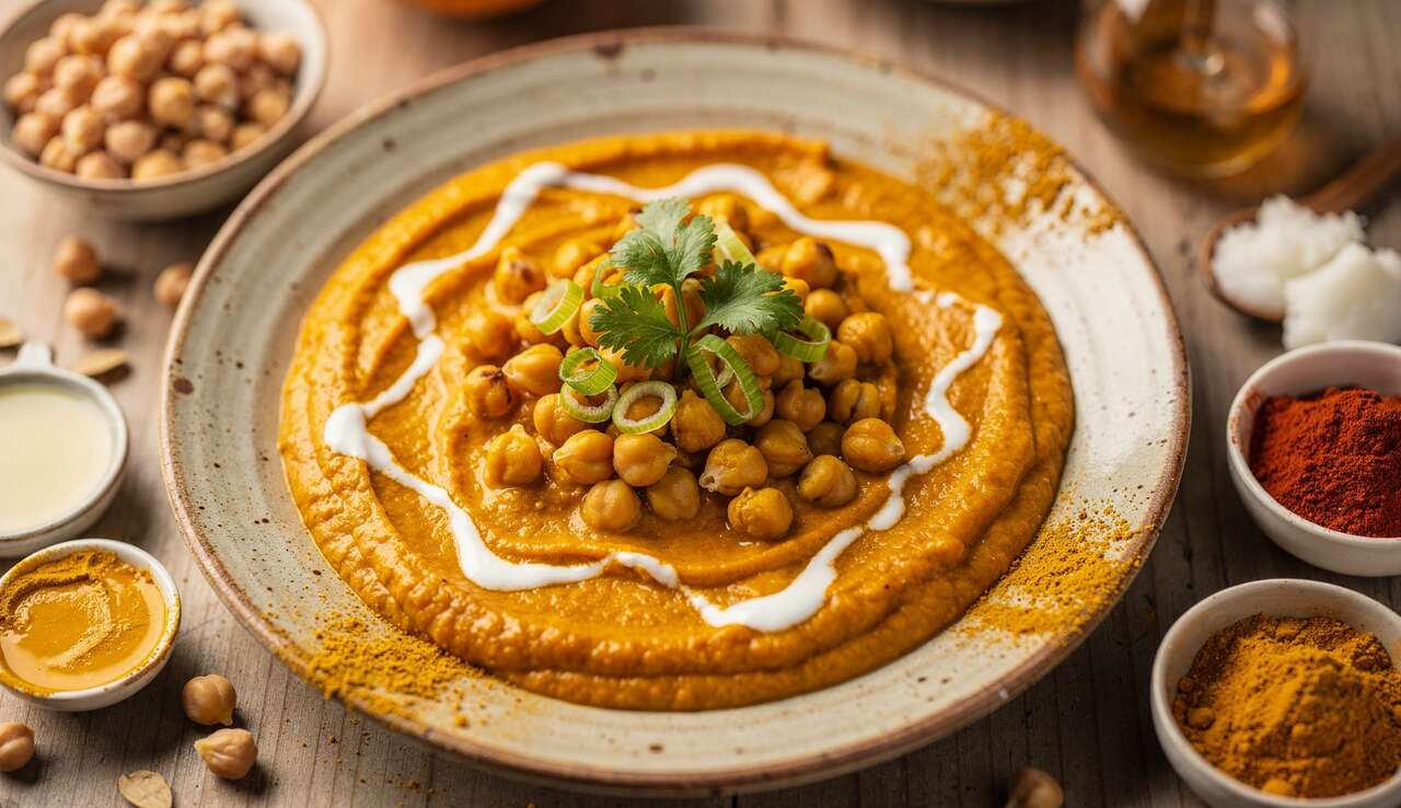Recette Vegan : curry de Potiron et Pois Chiches