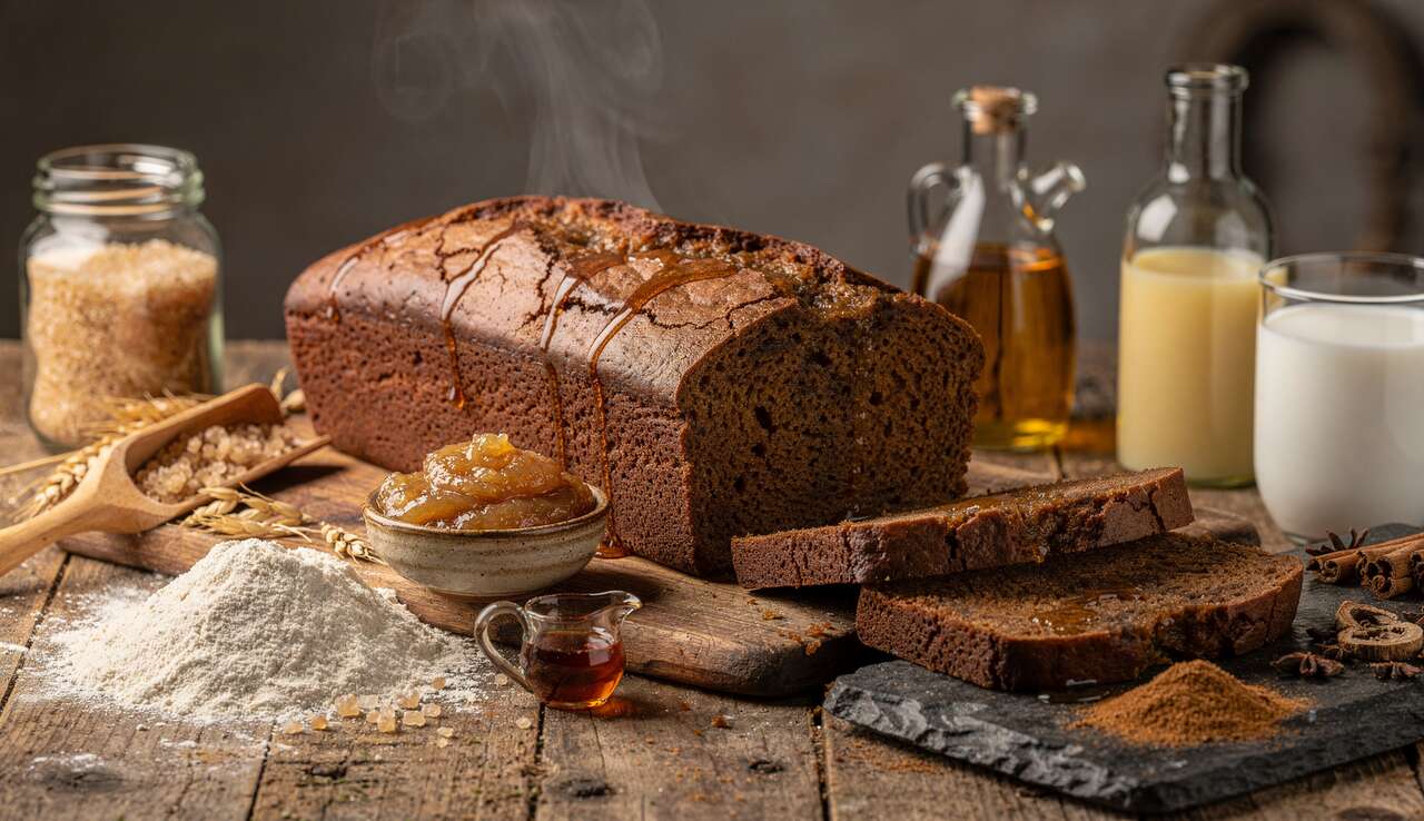 Recette moelleuse de pain d'épices vegan