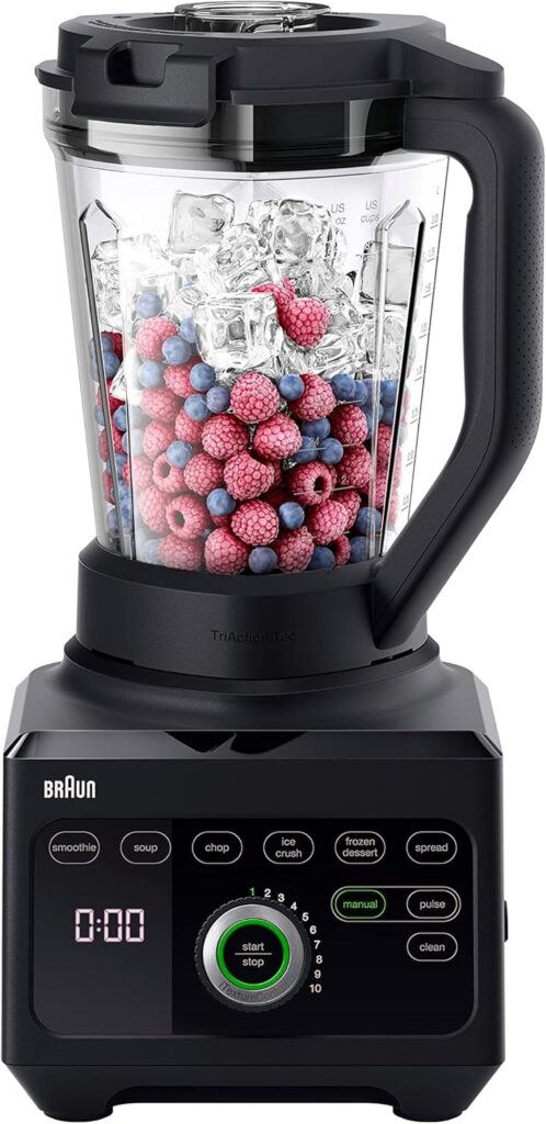 Test : braun Triforce JB 9040, le blender puissant à 10 vitesses