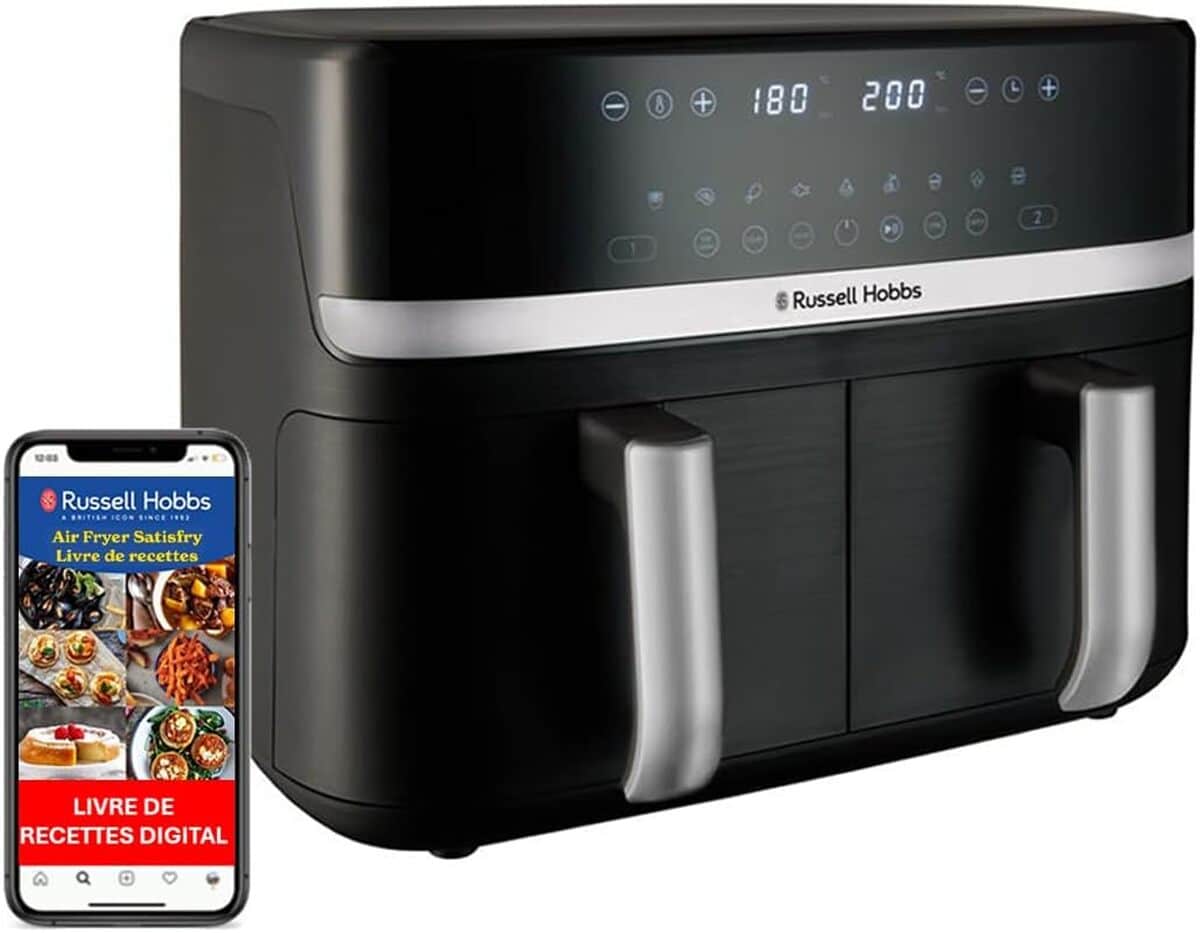 Test de la Russell Hobbs Air Fryer Rapid Air XXL : polyvalence compacte et économe