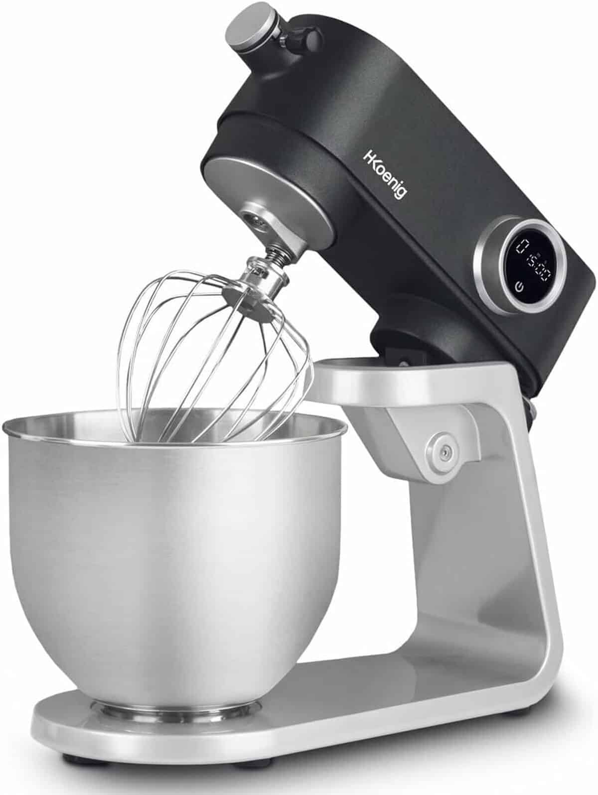 Test du robot pâtissier H.Koenig KM120 : puissance de 800 W et multifonctions
