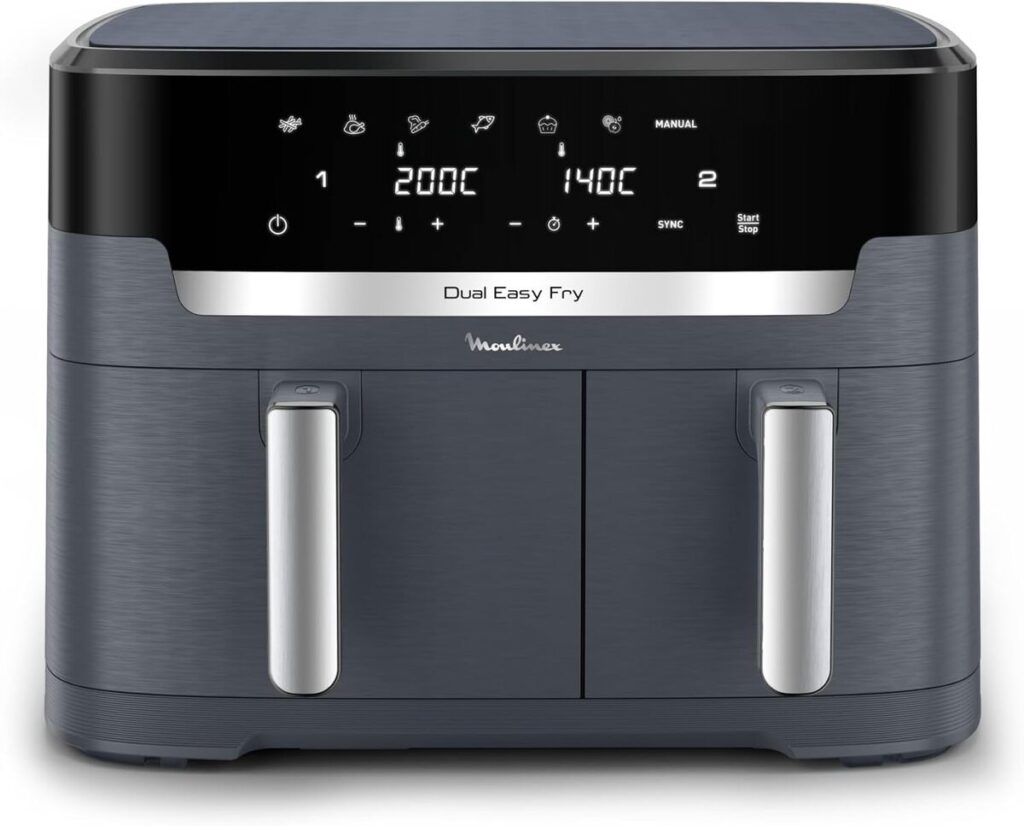 Test : friteuse sans huile Moulinex Dual Easy Fry XXL