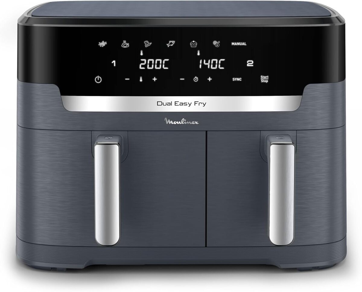 Test : friteuse sans huile Moulinex Dual Easy Fry XXL