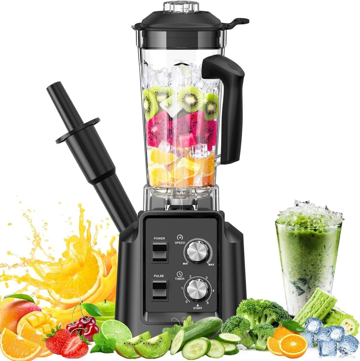 Test mixeur professionnel 1800 W : puissance et polyvalence