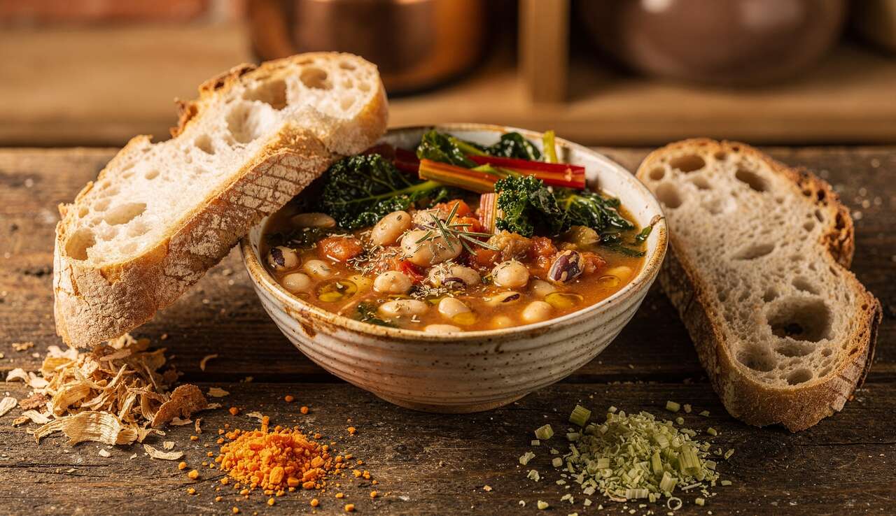 Ribollita : recette de soupe toscane vegan