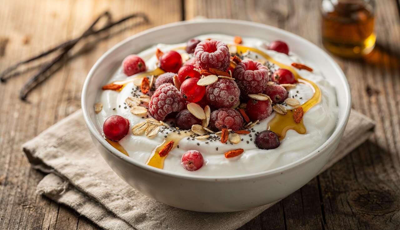 Bowl de Skyr aux Fruits Rouges : recette Savoureuse et Saine