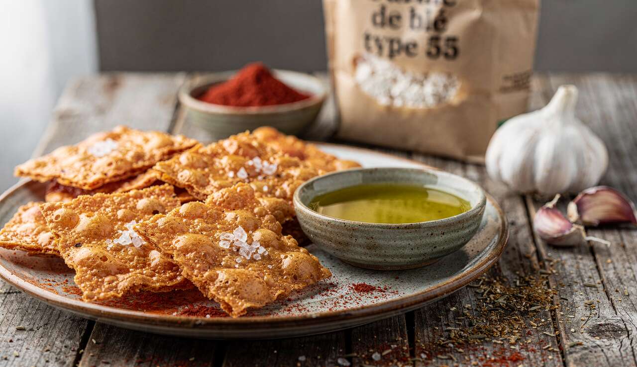 Recette de crackers à la tomate maison