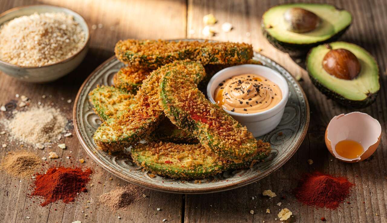 Frites d'avocat croustillantes : recette simple et délicieuse