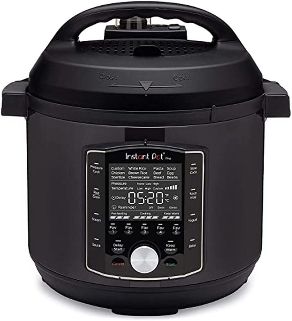 Test : instant Pot Pro 8, autocuiseur multifonction 1200W