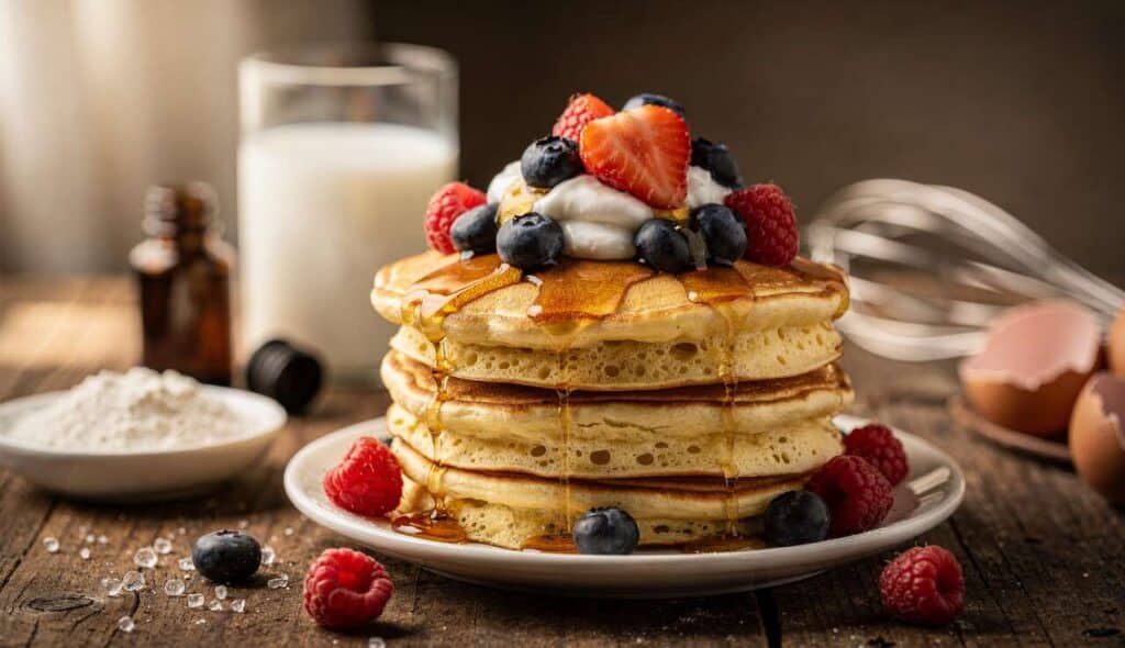 Comment Préparer des Pancakes au Skyr : recette Saine et Facile