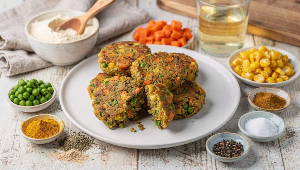 Recette de galettes Lokara aux légumes vegans : faites maison