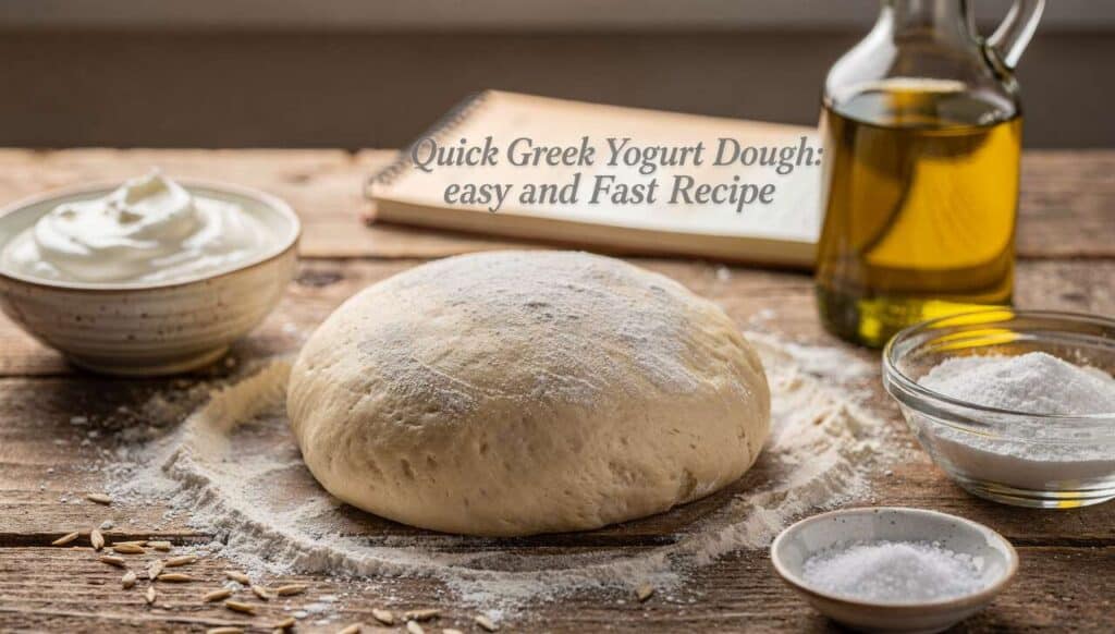Pâte express au yaourt à la grecque : recette facile et rapide