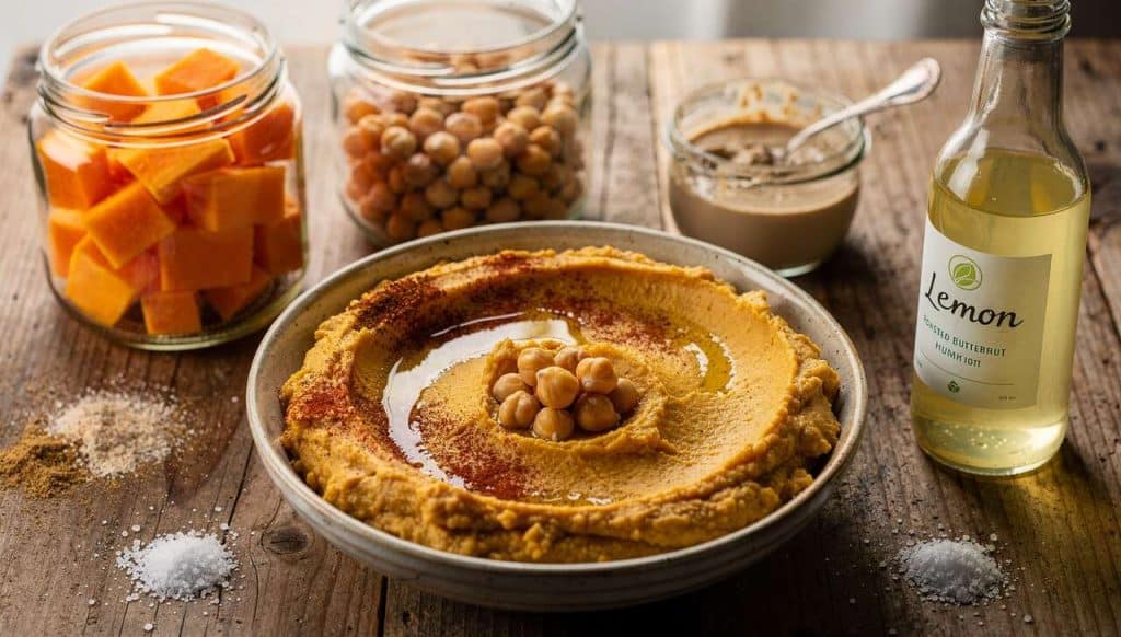 Houmous de butternut rôti vegan : la recette gourmande