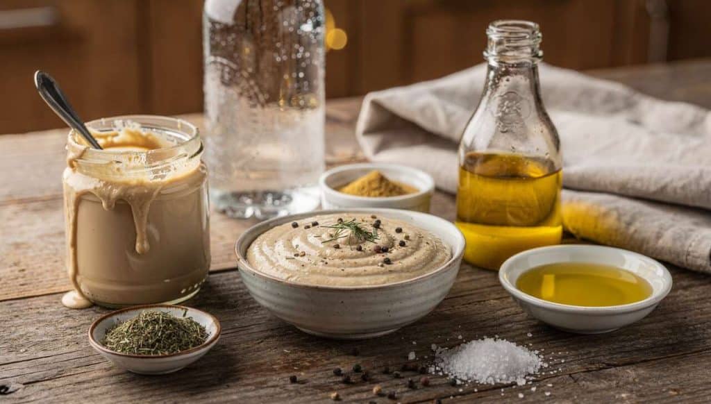 Sauce au tahin et à l'aneth : recette vegan savoureuse