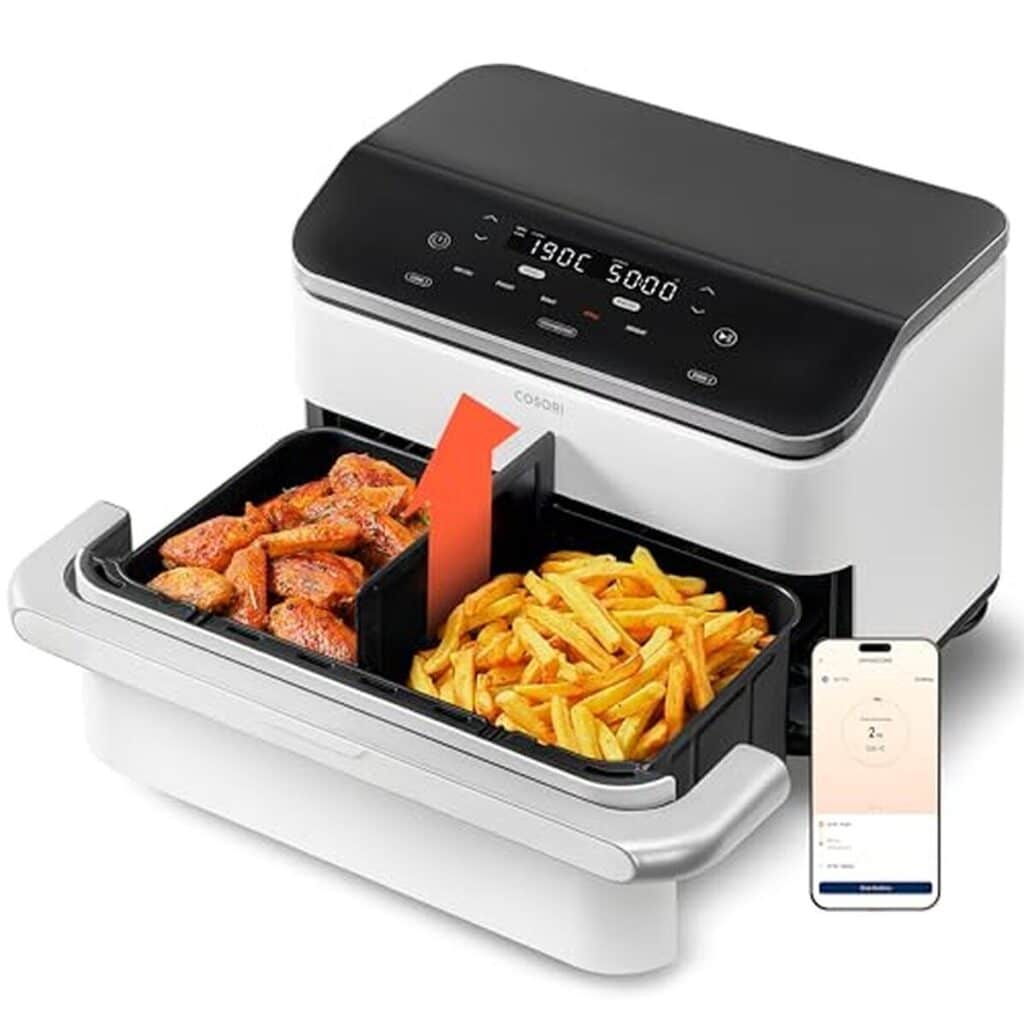 Test : friteuse sans huile Cosori Air Fryer 10L Twinfry