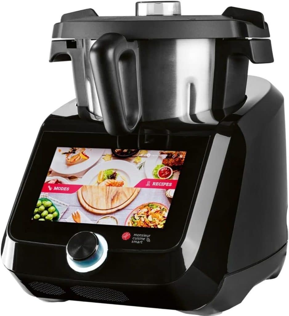 Test : robot culinaire intelligent Silvercrest Monsieur Cuisine Smart édition noire 1200 W