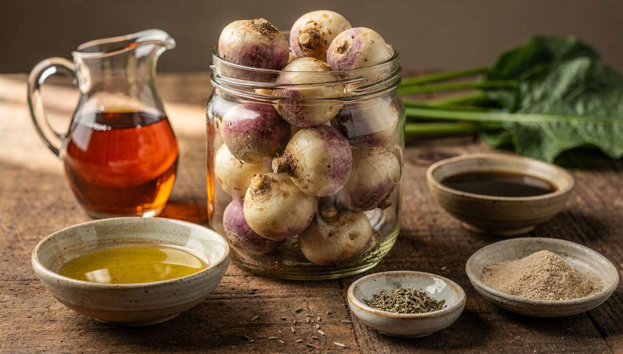 Navets caramélisés rôtis au four : recette vegan