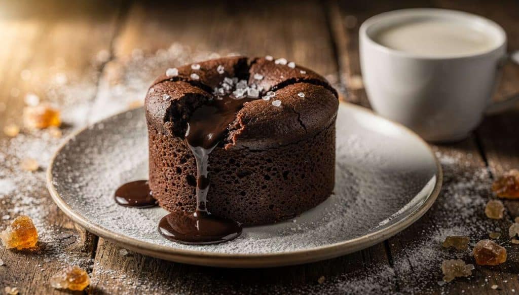 Fondant au chocolat sans gluten et vegan : la recette irrésistible