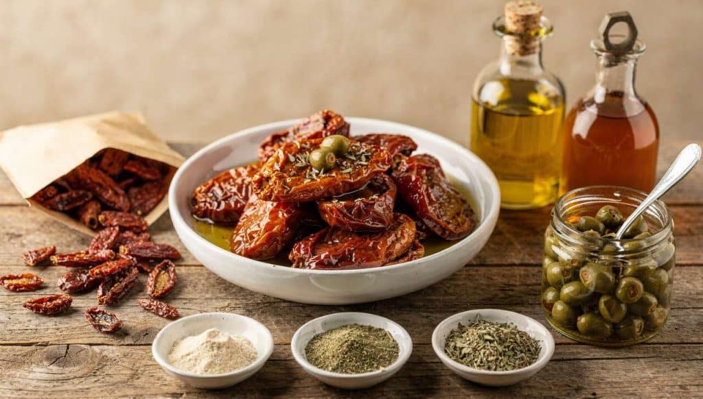 Tomates séchées au soleil : recette vegan savoureuse