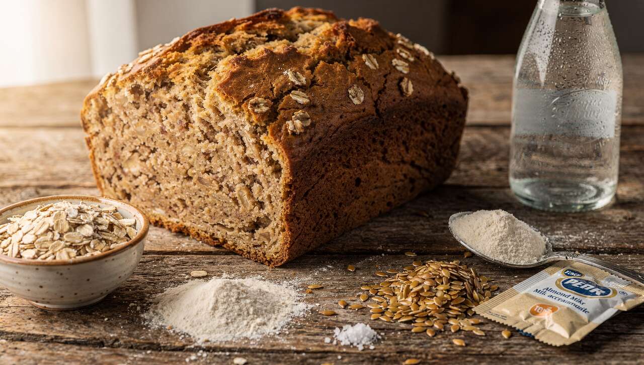 Recette de pain express au son d'avoine