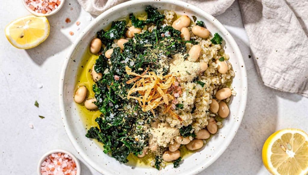 Taboulé de haricots blancs et kale vegan : recette santé 2026