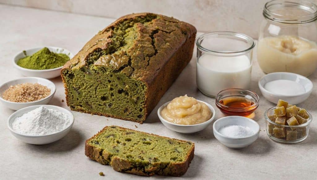 Moelleux aux kiwis et matcha vegan : recette gourmande