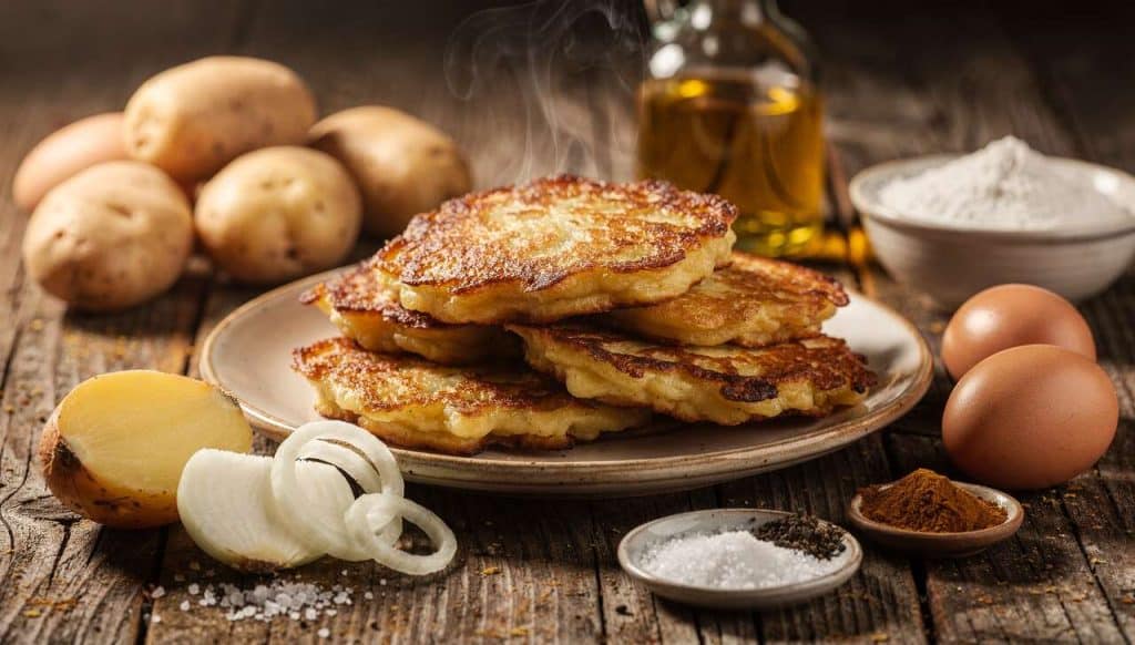 Râpés de pommes de terre : recette savoureuse et facile à préparer