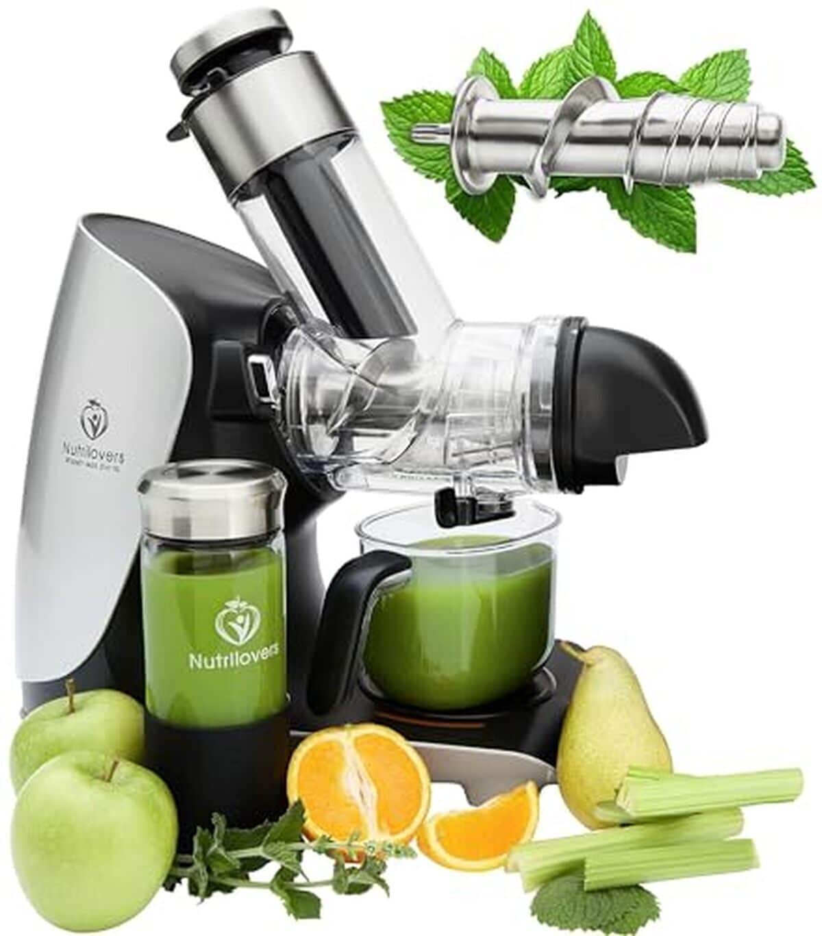 Test : extracteur de jus Green-Press Edelstahl, puissance allemande sans BPA