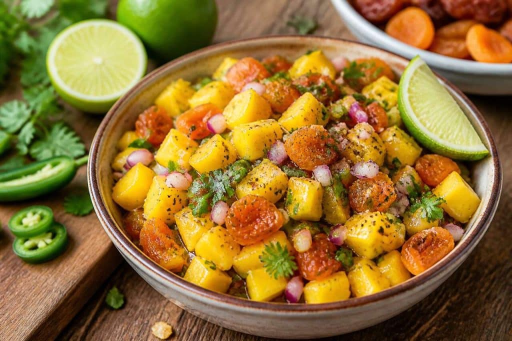 Salsa de mangue vegan : recette facile et savoureuse